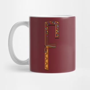 T-SHIRT WITHY ALPHABET F Mug